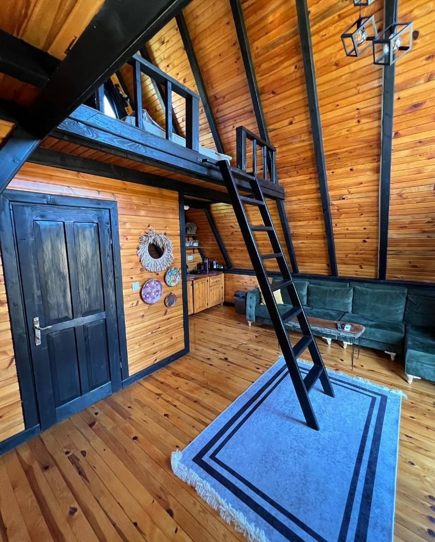 Sakarya Sapanca'da Balayı Çiftlerine Uygun, Salıncaklı, Şık Bungalov-36207