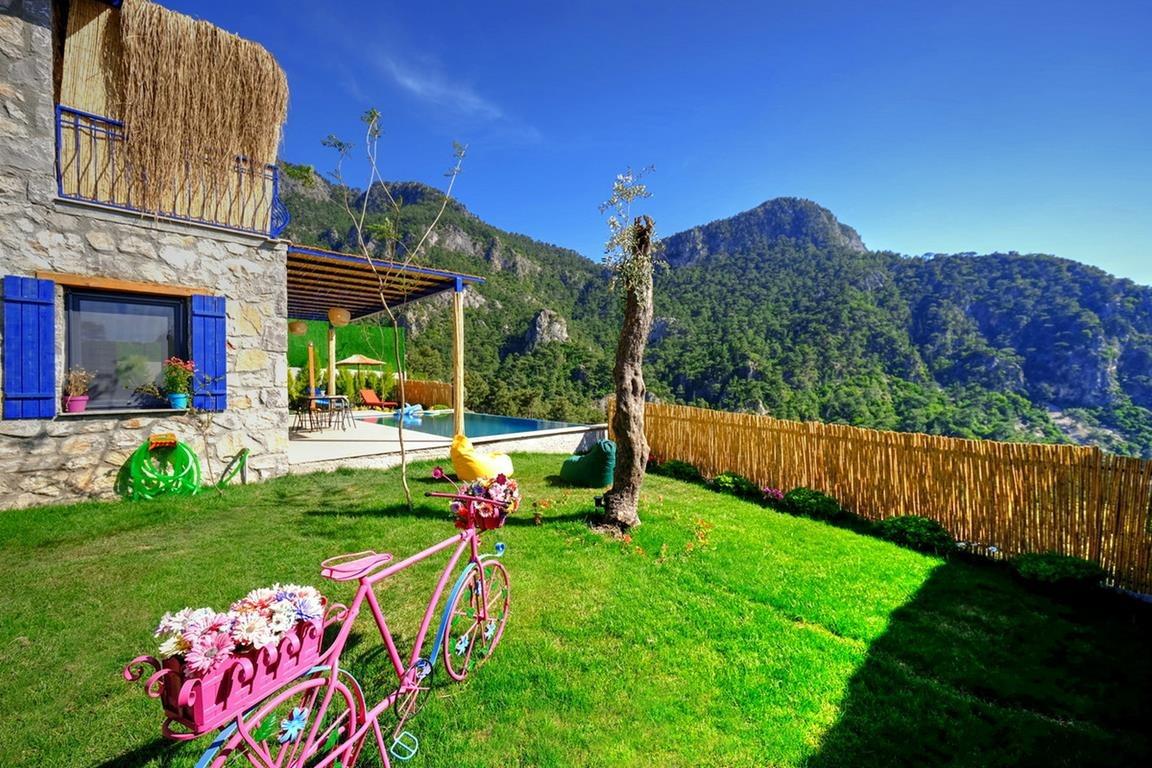 Fethiye Karaağaç'ta Harika Deniz Manzaralı, Özel Havuzlu, Şık Villa-24608