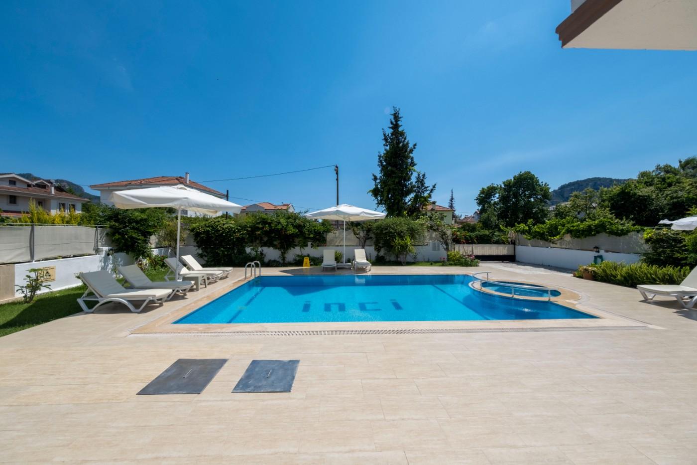 Dalyan'da İztuzu Plajına Yakın, Özel Havuzlu, 8 Kişilik Villa-14683