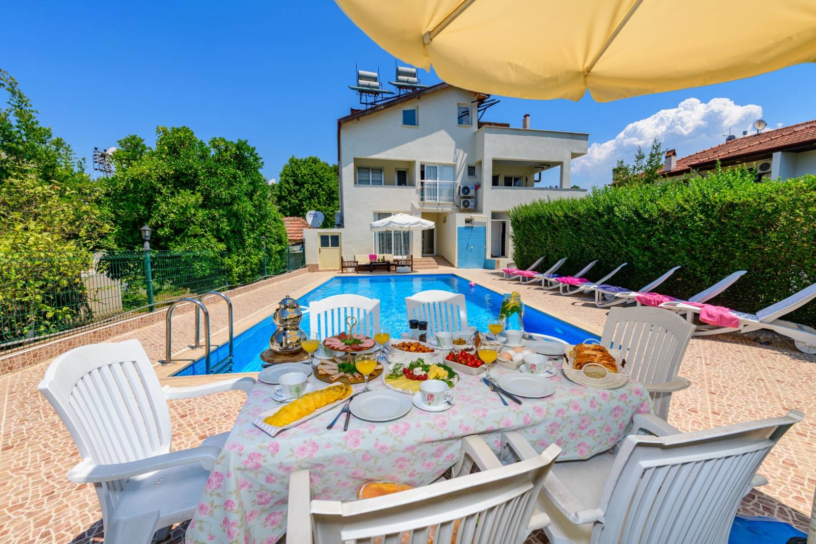 Muğla Fethiye'de Kalabalık Ailelere Uygun, Özel Havuzlu, Tatil Evi