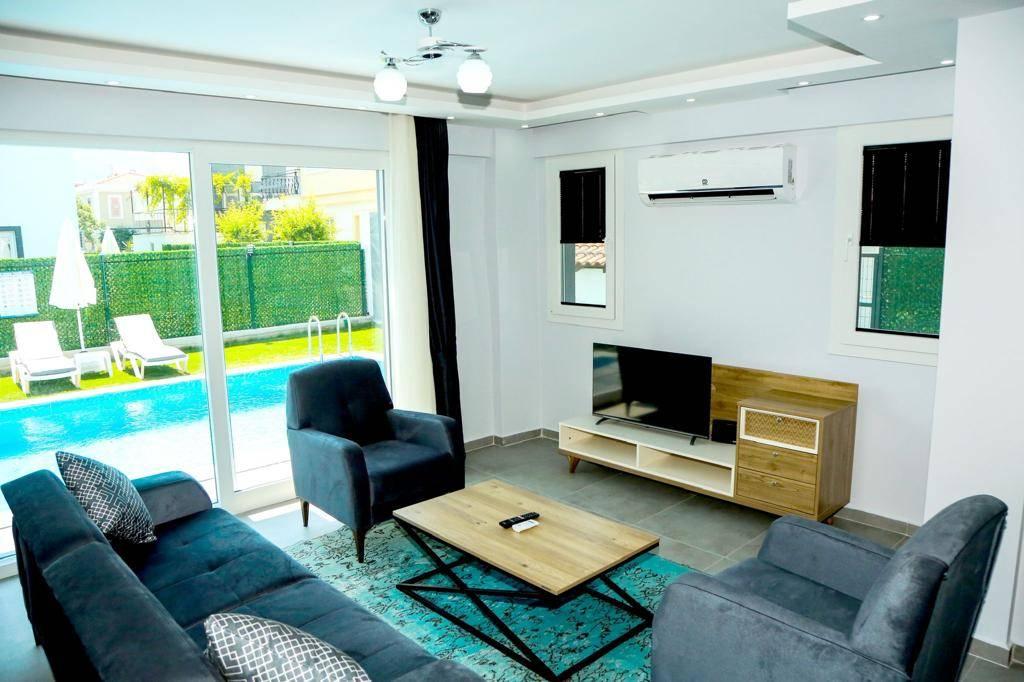 Ortaca Dalyan'da Bahçeli, Özel Havuzlu, Jakuzili, Yazlık Kiralık Villa-29392