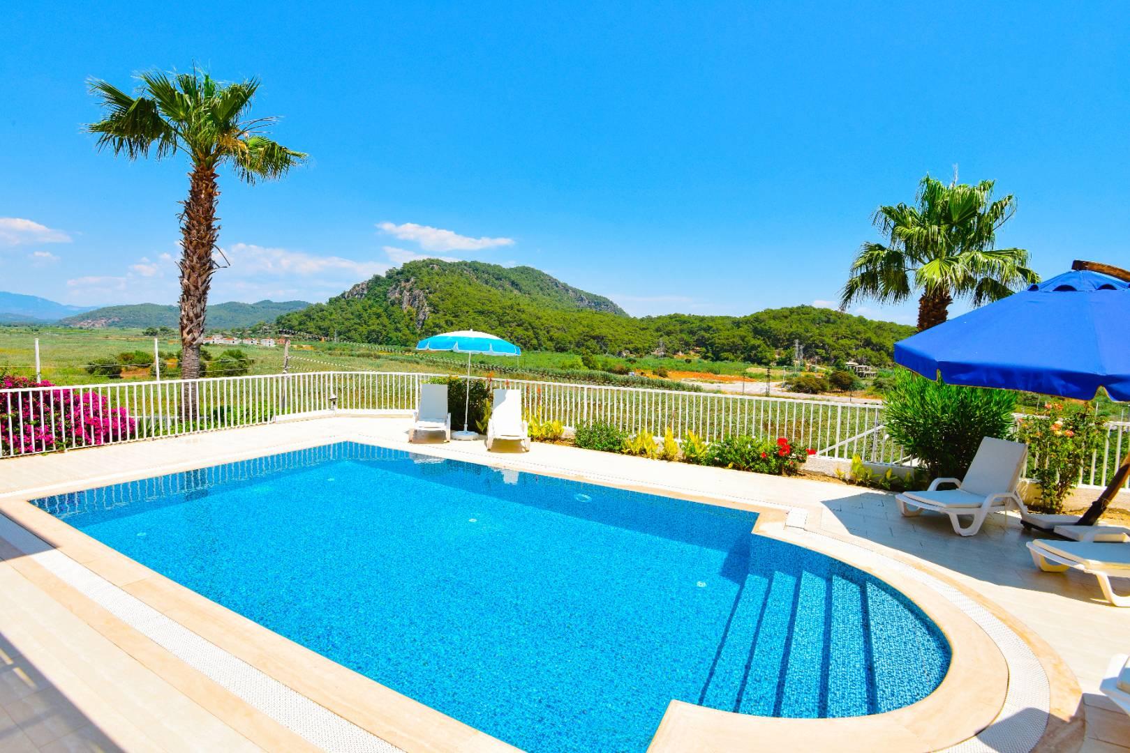 Ortaca Sarıgerme'de Denize Yakın, Özel Havuzlu, Konforlu Villa-38764