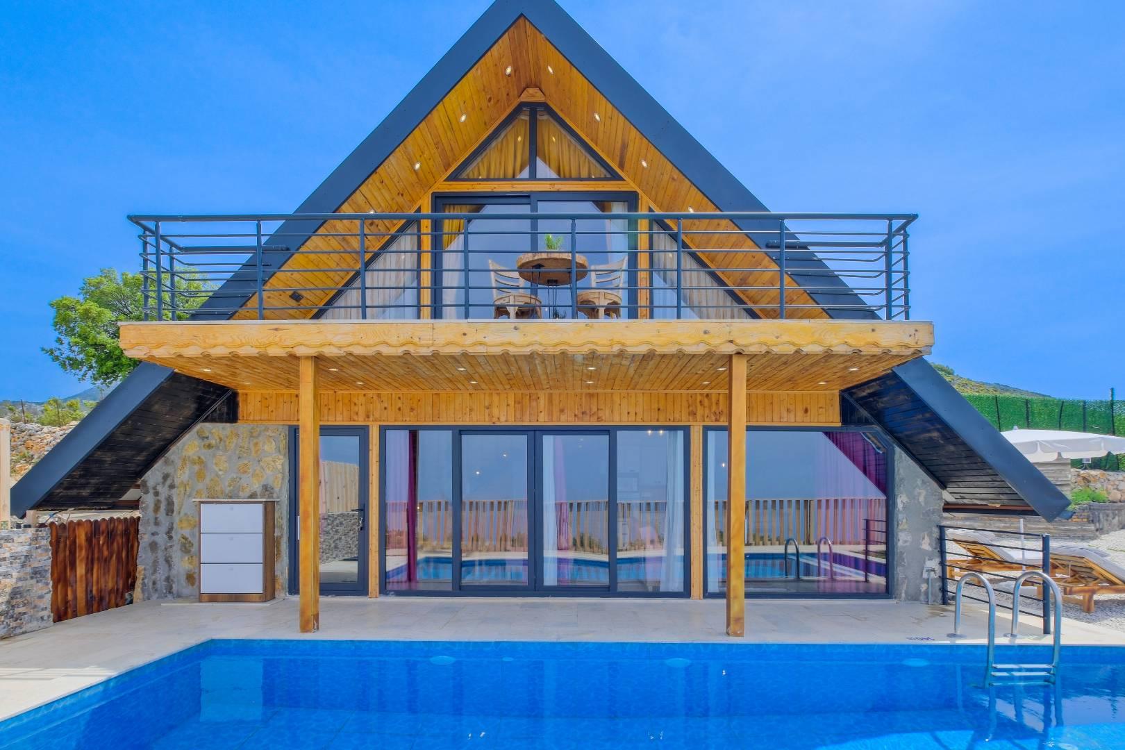 Muğla Seydikemer'de Gözlerden Uzakta, Özel Havuzlu, Konforlu Bungalov-34474