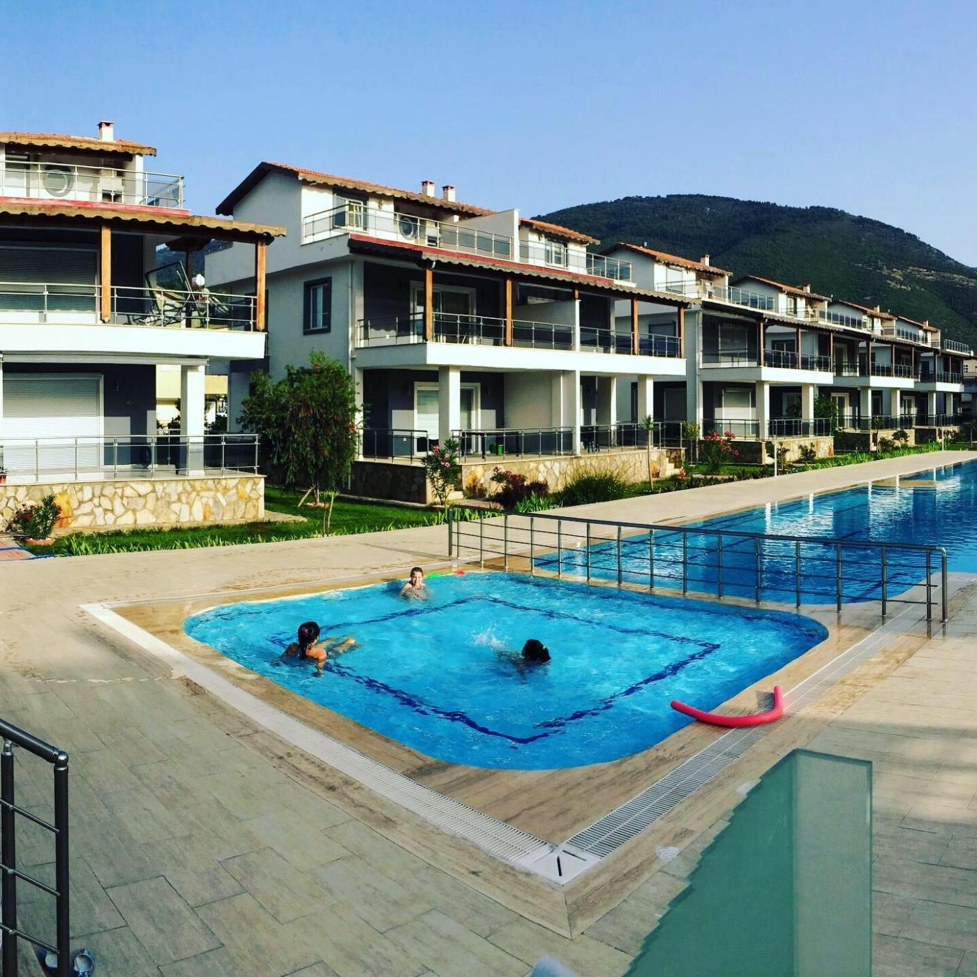 Kuşadası Güzelçamlı'da Olimpik Havuzlu, 8 kişilik, Tripleks Villa-16580