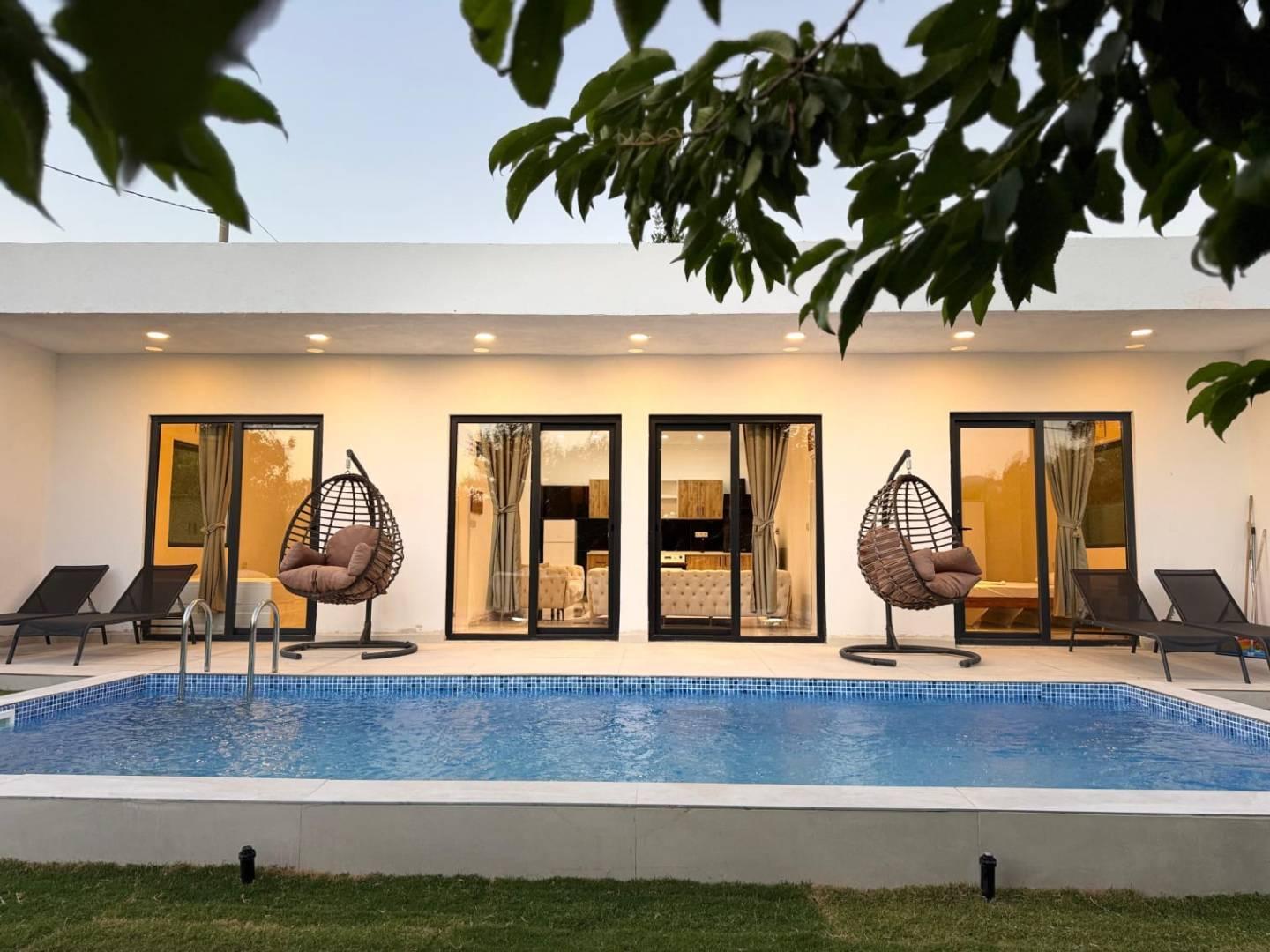 Fethiye Nif'te Şehirden Uzakta, Özel Havuzlu, Jakuzili Villa-43608