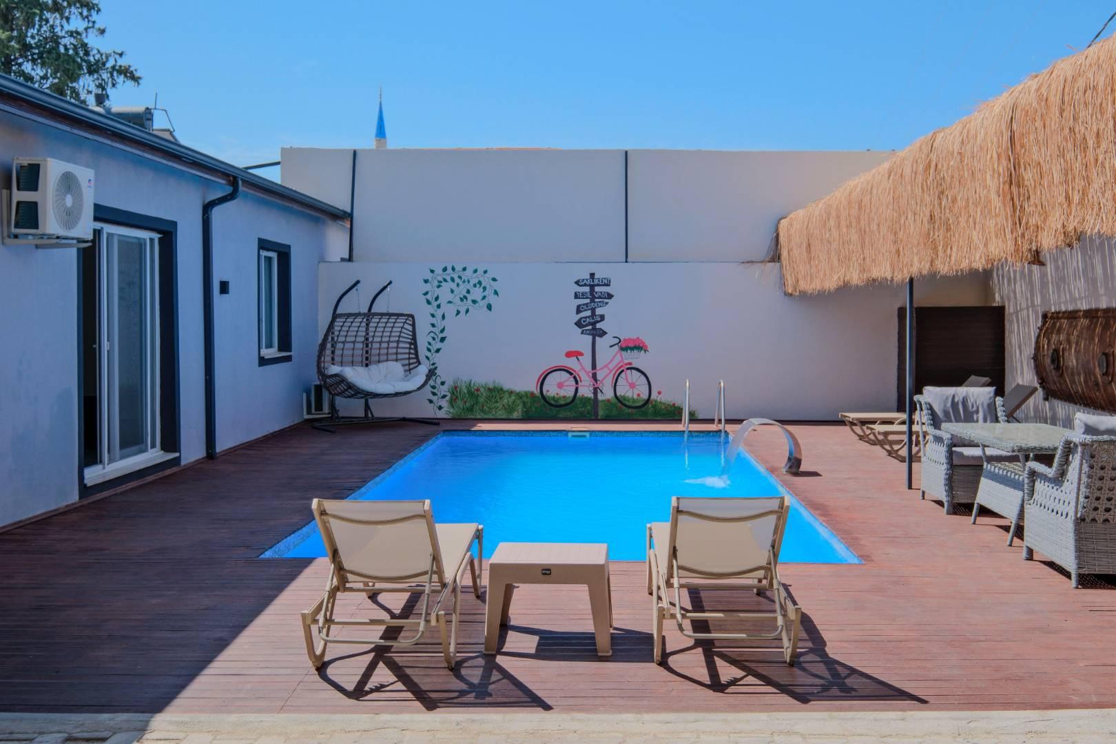 Muğla Fethiye'de Çekirdek Aileler İçin, Özel Havuzlu, Korunaklı Villa-42540