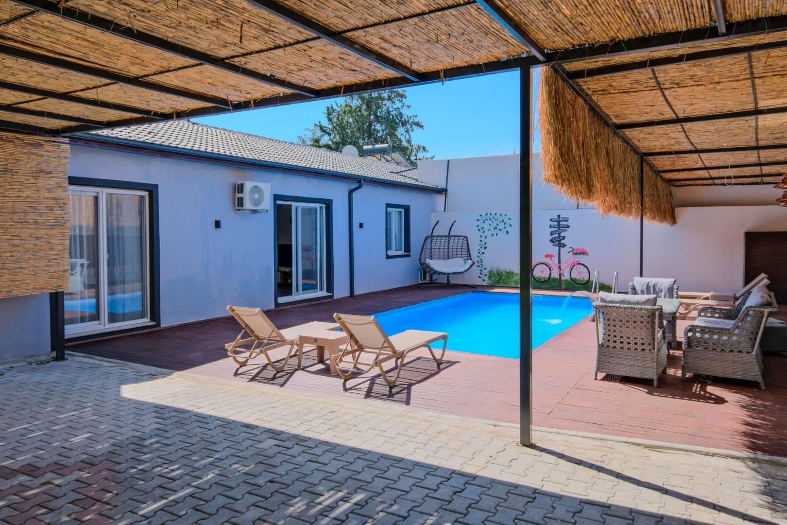 Muğla Fethiye'de Çekirdek Aileler İçin, Özel Havuzlu, Korunaklı Villa-42540