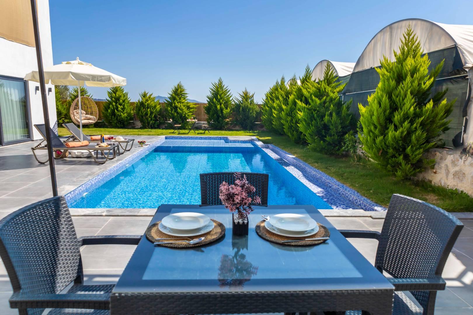 Kaş Çayköy'de Balayı Çiftlerine Uygun, Özel Havuzlu, Şık Villa-40533