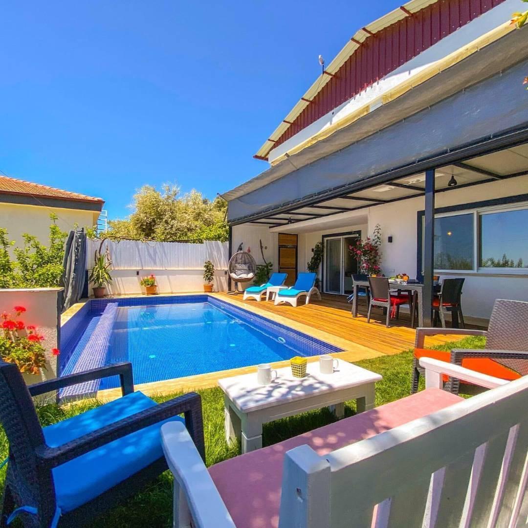 Kaş İslamlar'da Huzurlu Doğada, Özel Havuzlu, Balayı Villası-41348