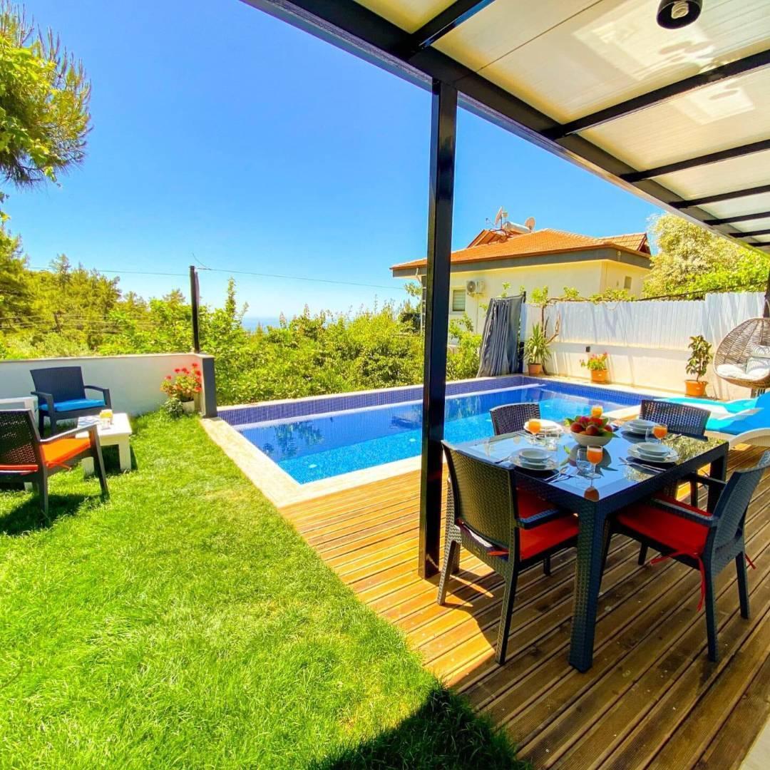 Kaş İslamlar'da Huzurlu Doğada, Özel Havuzlu, Balayı Villası-41348