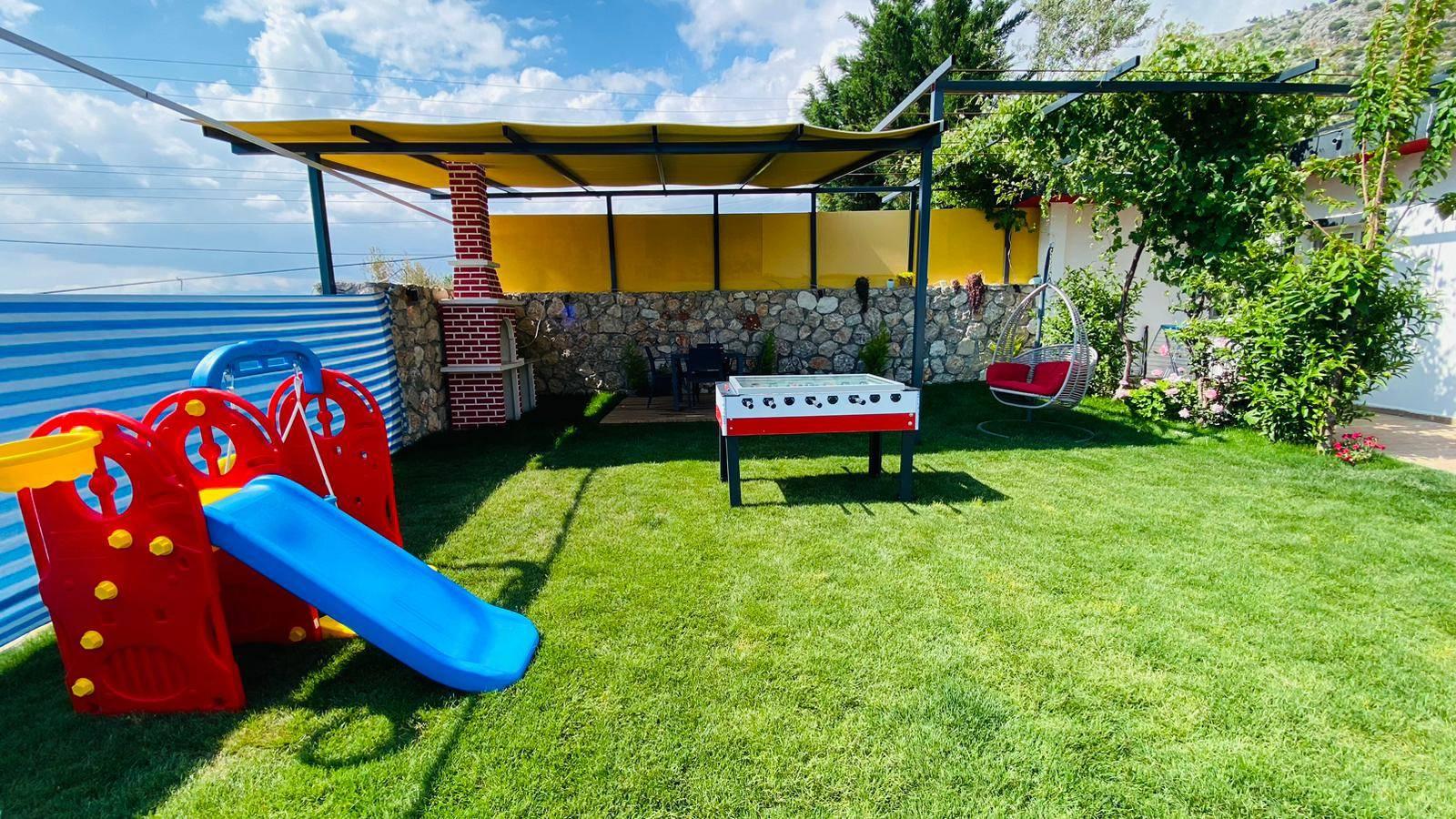 Kaş Üzümlü'de Konforlu Tasarıma Sahip, Özel Havuzlu, 1+1 Villa-42206