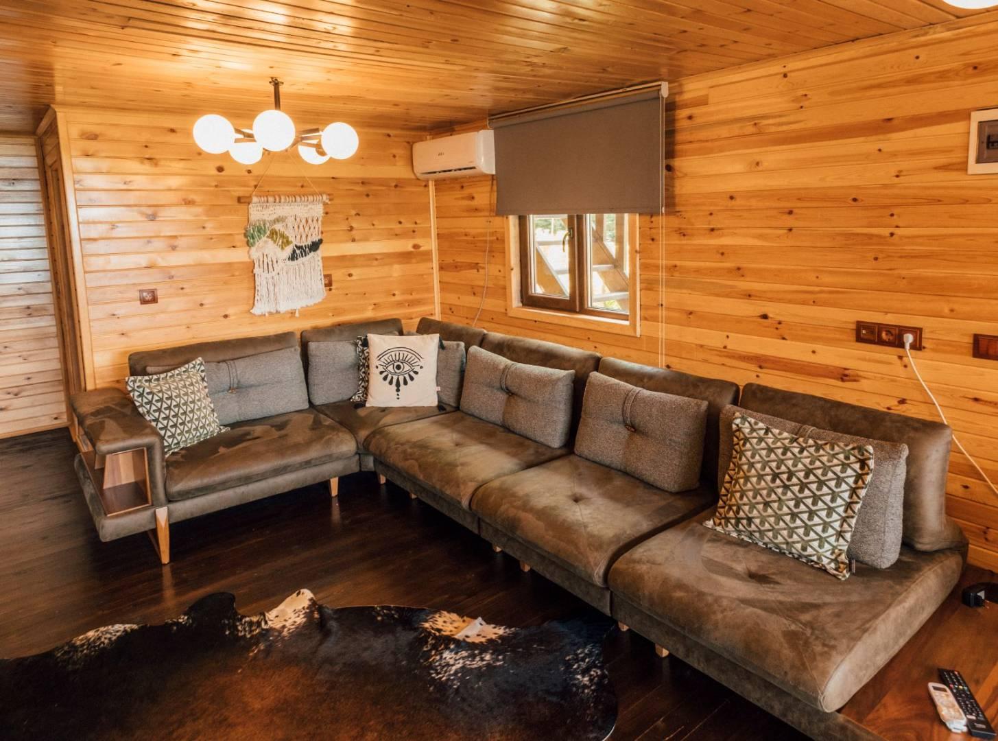 Sapanca Nailiye'de Balayı Çiftlerine Uygun, Minimalist, Lüks Bungalov-36197