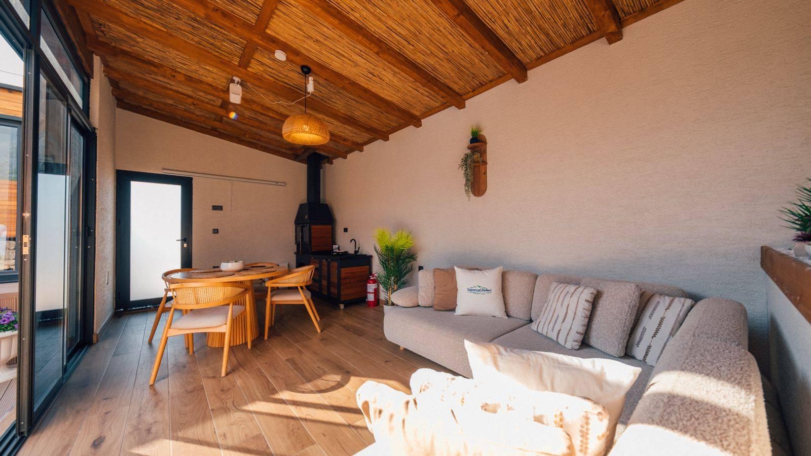 Sapanca Yanık'ta Huzurlu Doğada, Özel Havuzlu, Şık Tiny House-43727
