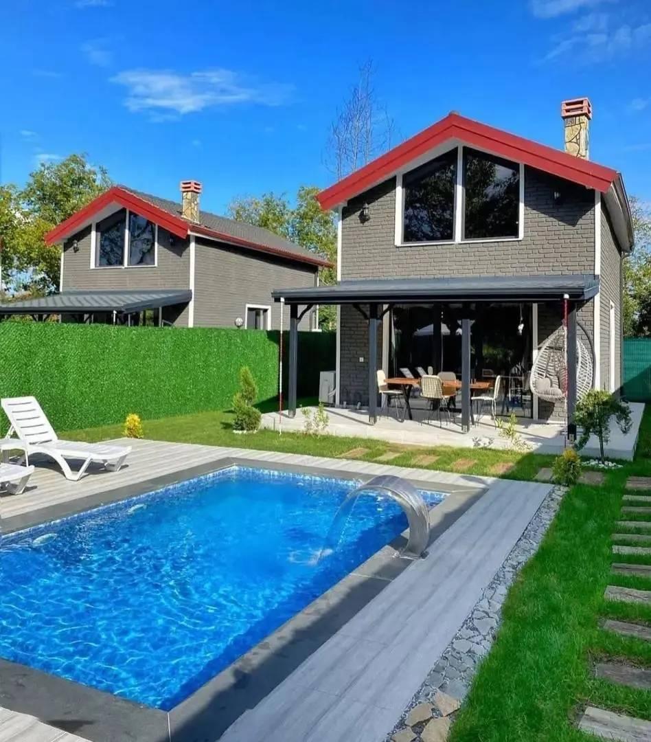 Sapanca Yanık'ta Doğa İçerisinde, Özel Havuzlu, Ferah Bungalov-43815