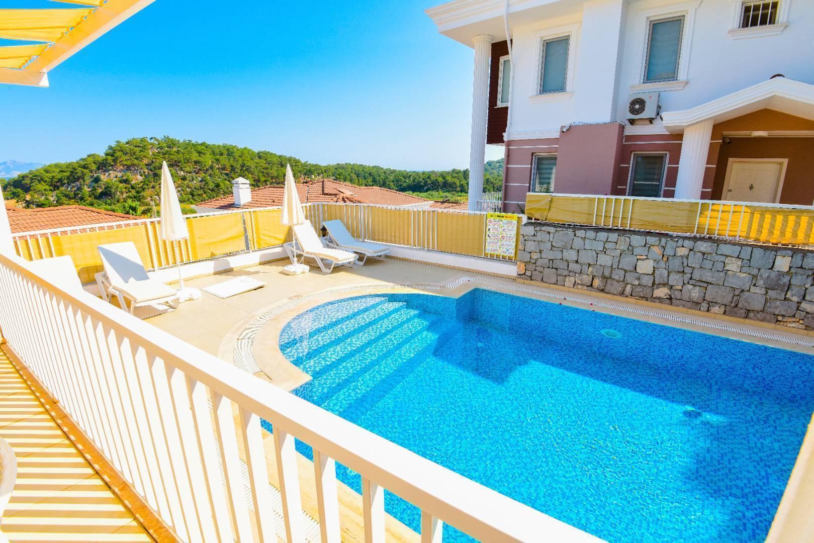 Muğla Ortaca'da Doğa İle İç İçe, Modern Tasarımlı, Ferah Villa-37356